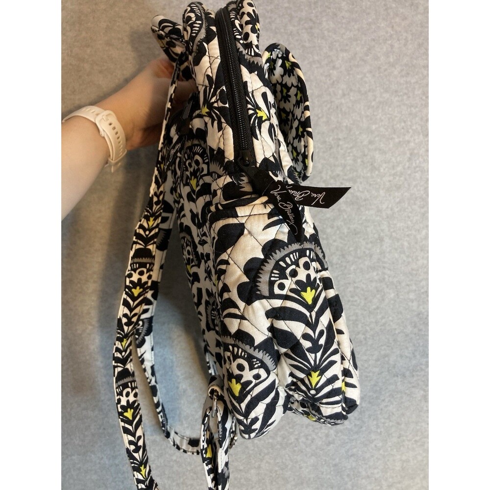 Vera Bradley Mini Backpack Fanfare Signature Retired Spring Boho Festival Travel - Picture 10 of 14